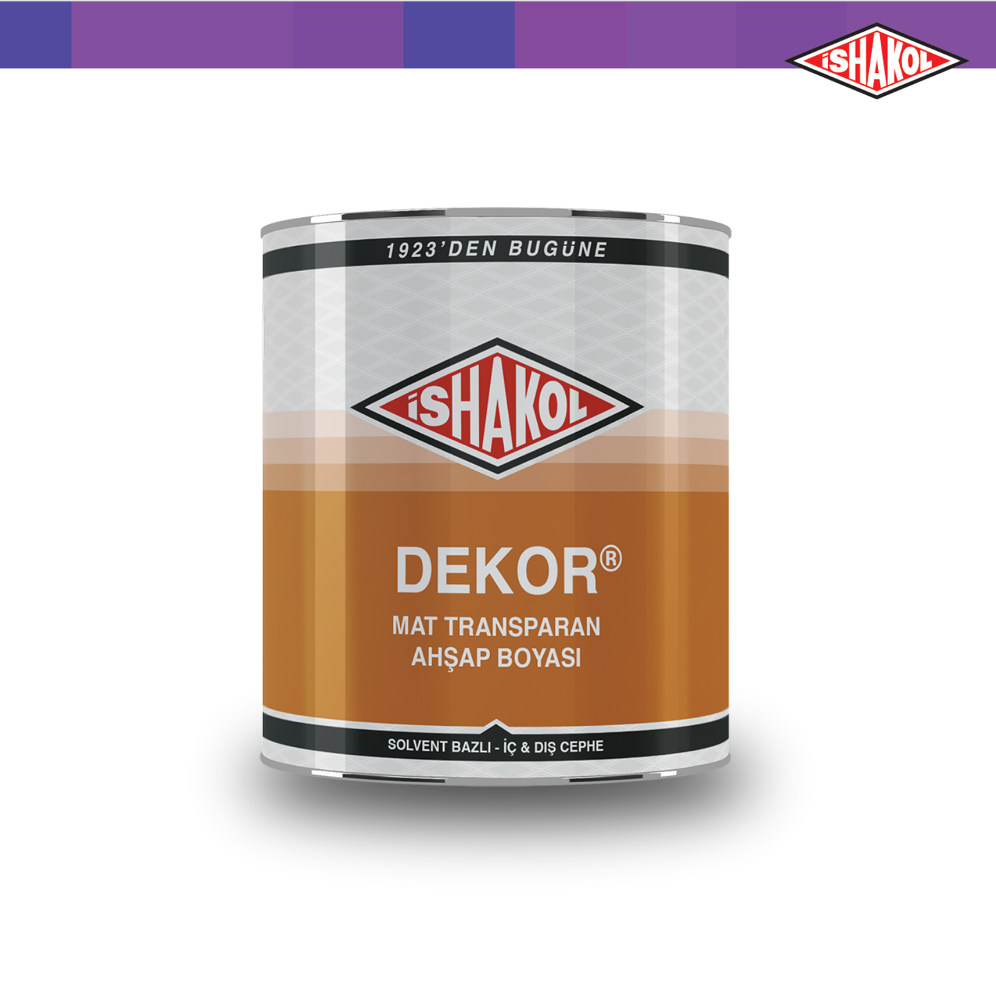 İshakol Decor Matte Transparent Wood Paint