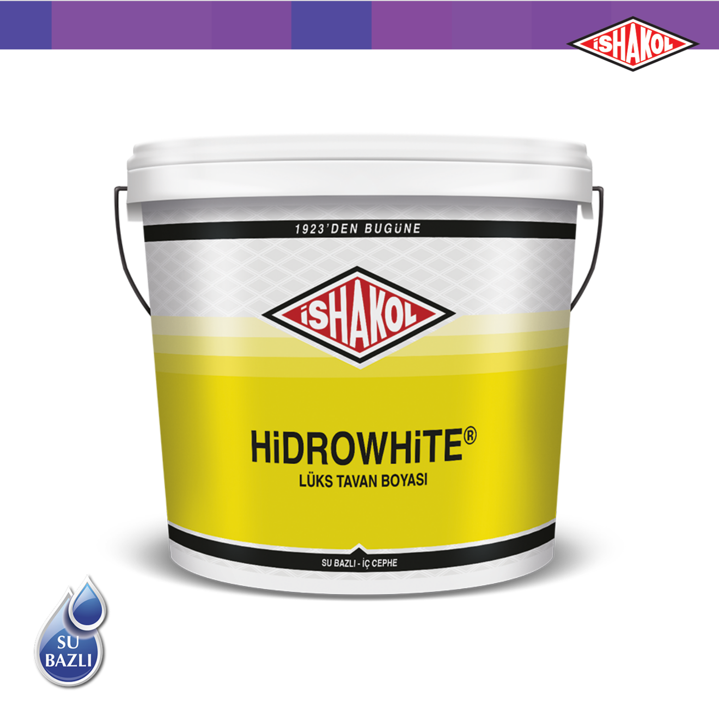 İshakol Hidrowhite Lüks Tavan Boyası