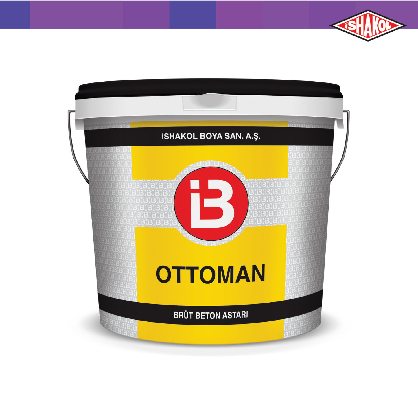 İshakol Ottoman Brüt Beton Astarı Yesıl 25 Kg