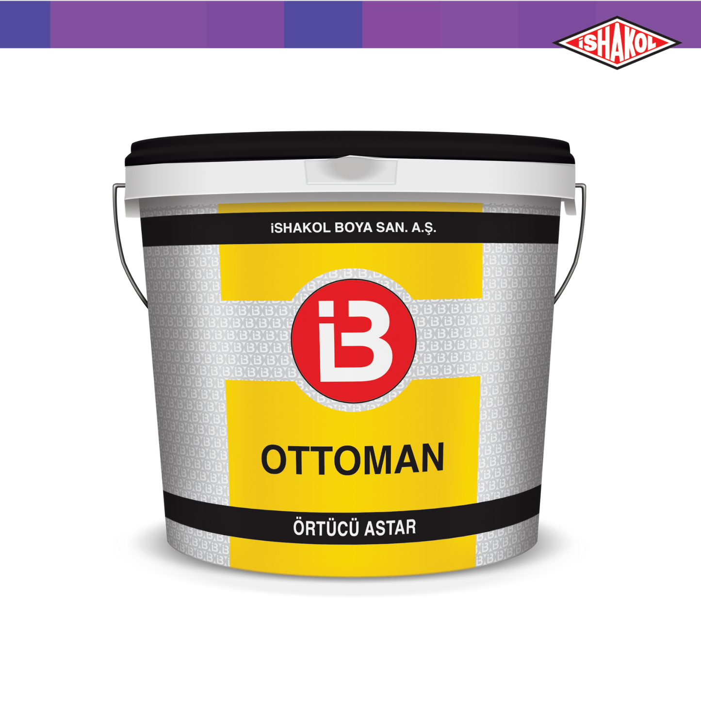 İshakol Ottoman Örtücü Astar Beyaz İç Cephe Astarı Beyaz 20 Kg