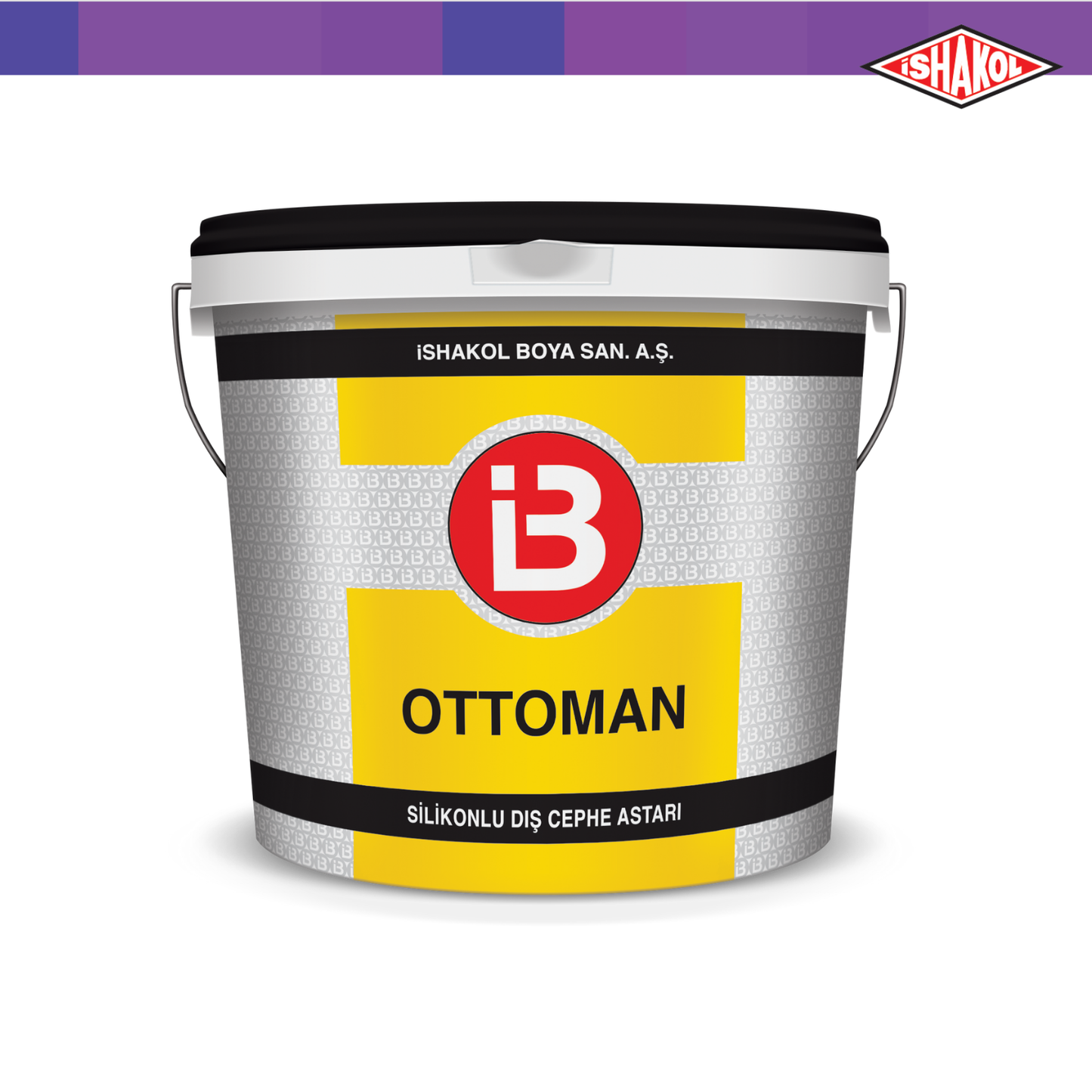 İshakol Ottoman Silikonlu Dış Cephe Astarı Beyaz 20 KG