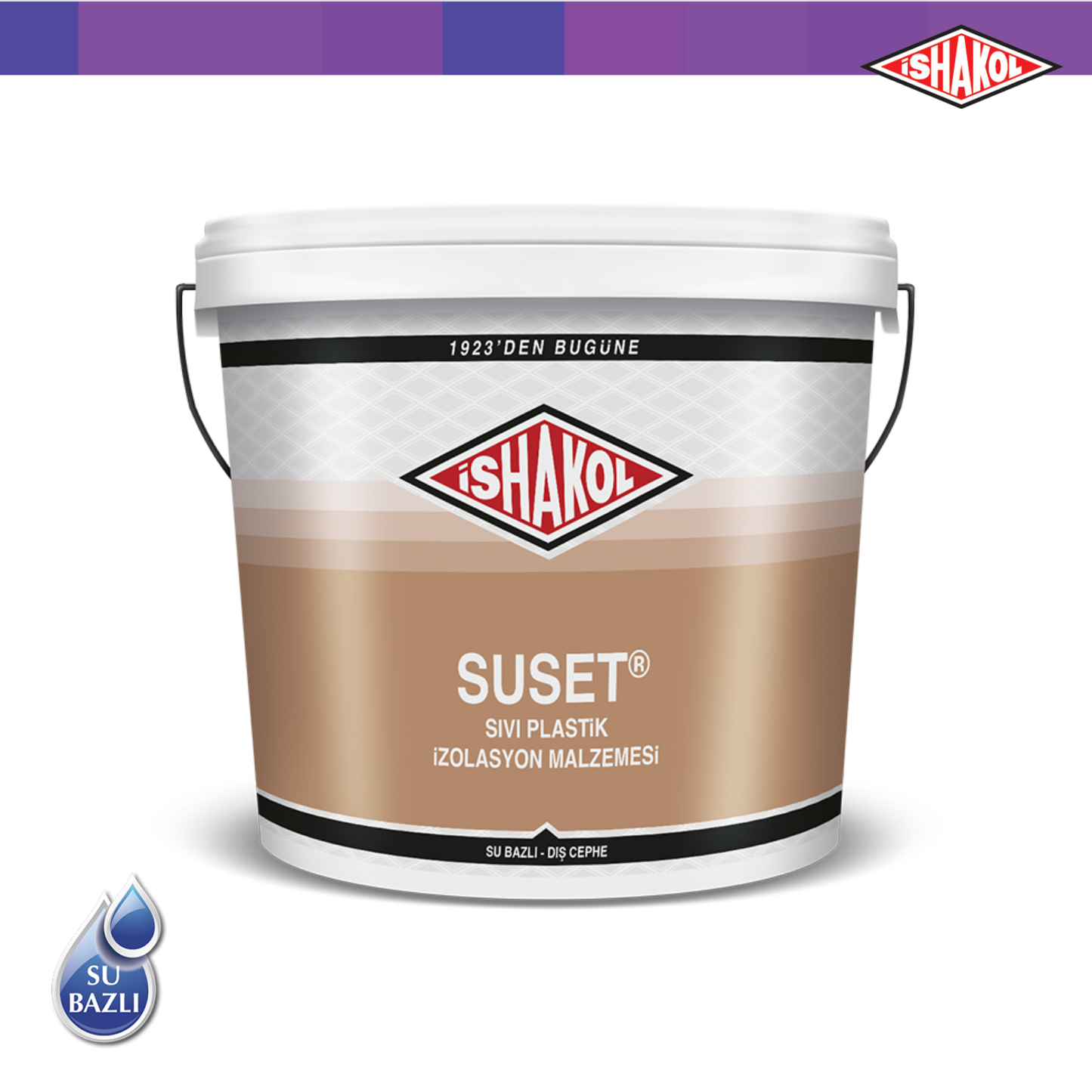 İshakol Suset Liquid Insulation Material White 20 Kg