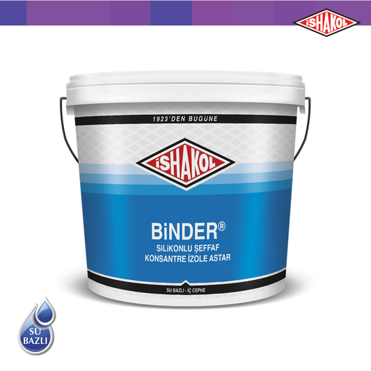 İshakol Binder Silicone Прозрачная концентрированная изоляционная грунтовка 