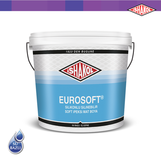 İshakol Eurosoft Silikonlu Silinebilir Soft İpeksi Mat Boya