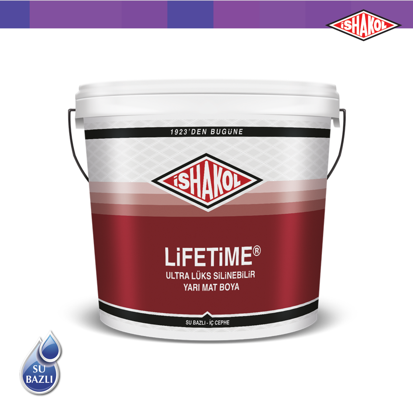 İshakol Lifetime Ultra Luxury Washable Semi Matt Paint 