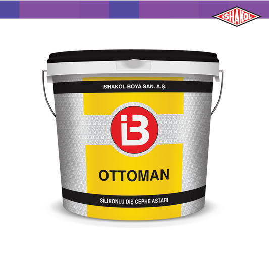 İshakol Ottoman Силиконовая грунтовка для наружных стен, белая, 20 кг 