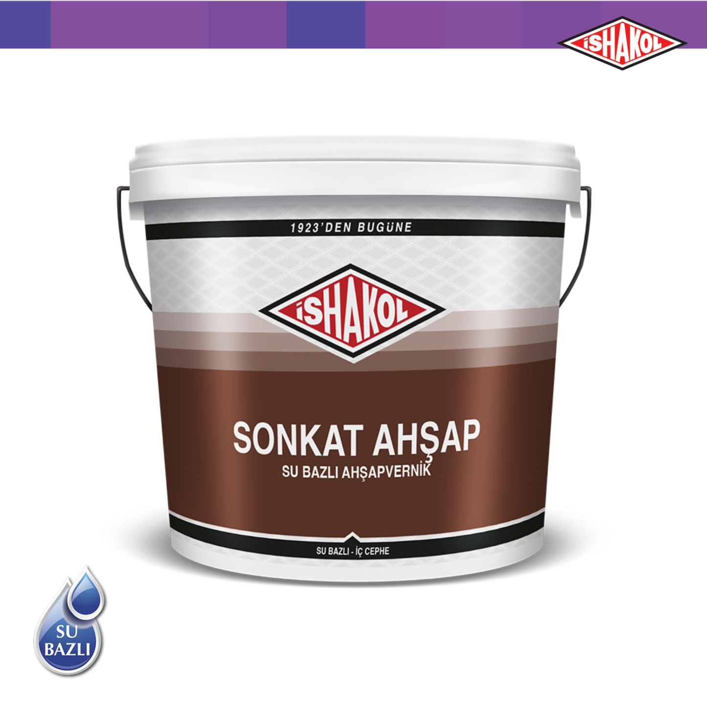 İshakol Topcoat Wood Water Based Varnish 