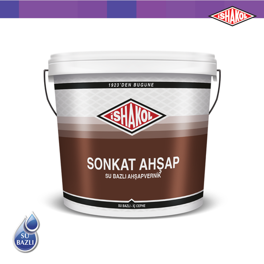İshakol Topcoat Wood Water Based Varnish 